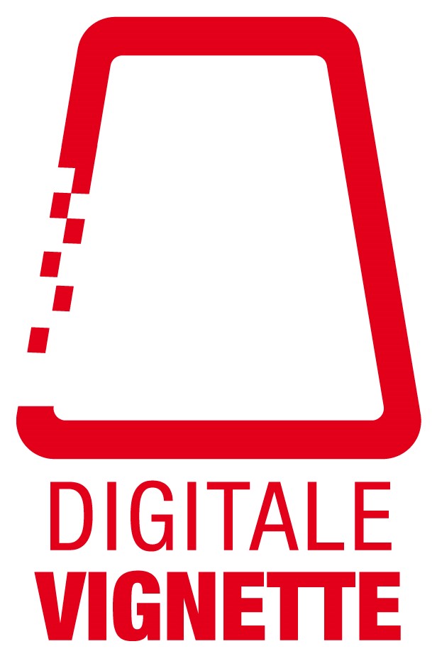 Rotes Logo der Digitalen Vignette